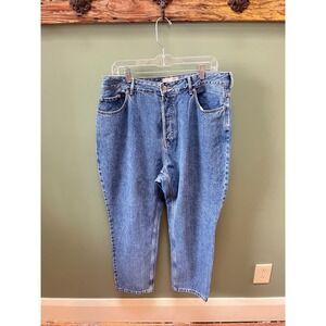 Everlane The‎ Curvy 90s Cheeky Straight Jean Blue Organic Cotton 33 Crop